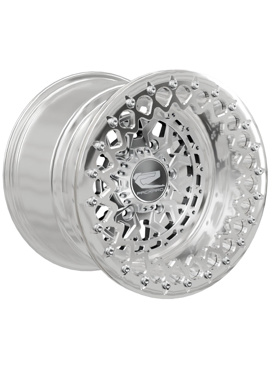 Apollo - FF Forged Polished Beadlock - Silver Maverick R 6x139.7 - 15x11 | 6X139.7 / Polished V.3 / No