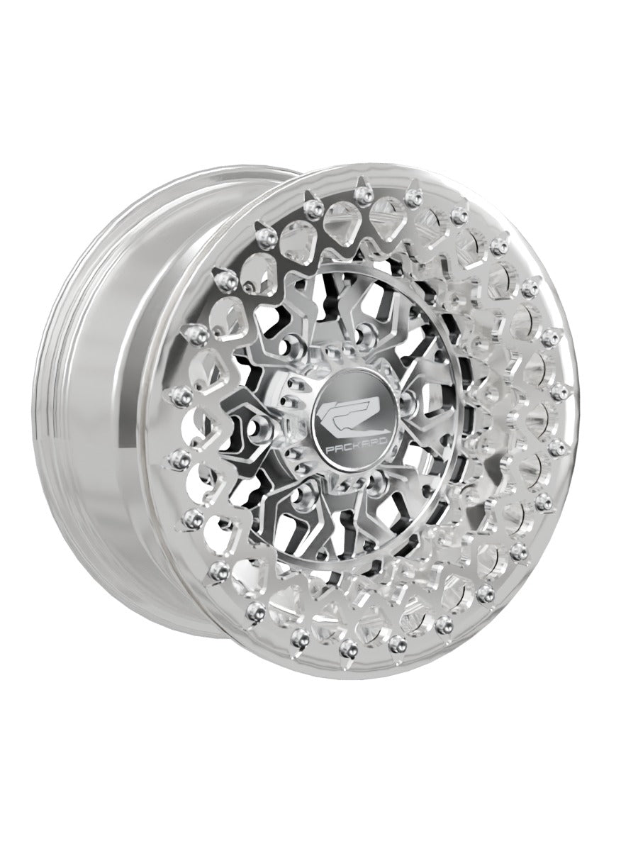 Apollo - FF Forged Polished Beadlock - Silver Maverick R 6x139.7 - 15x7 | 6X139.7 / Polished V.3 / No