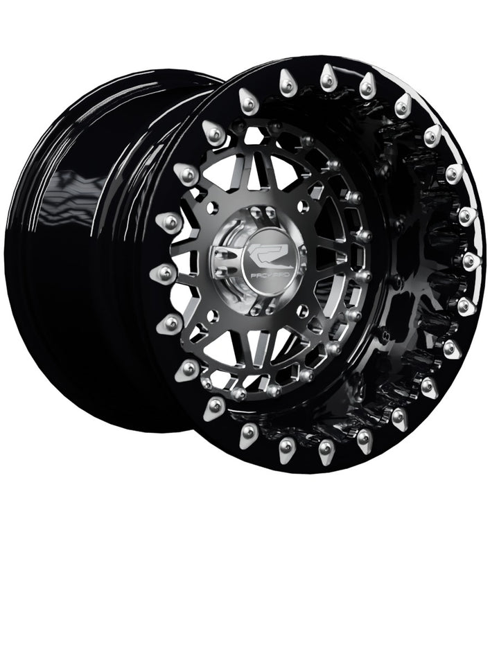 Apollo - FF Forged Beadlock - Silver - 15x11 | 4x156 / Contrast Machined V.1
