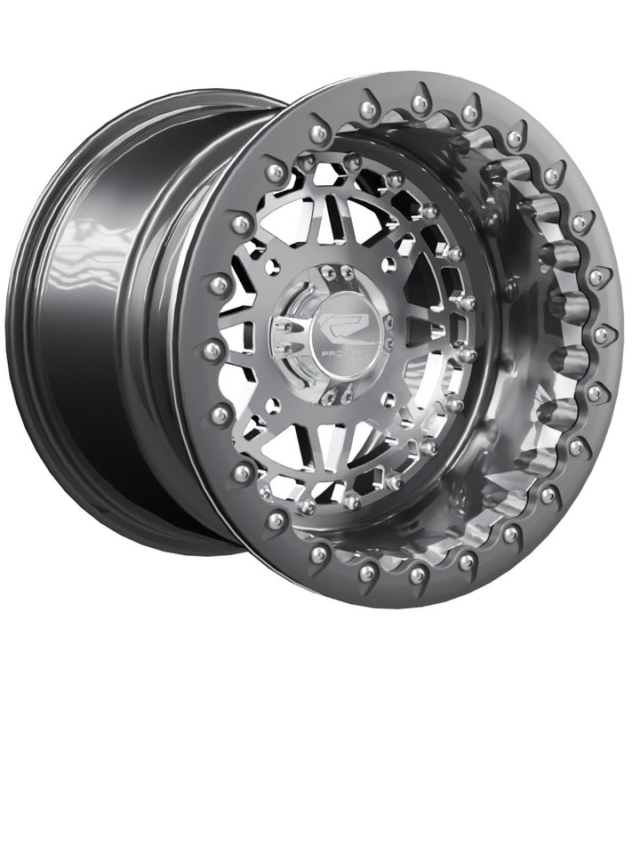 Apollo - FF Forged Beadlock - Silver - 15x11 | 4x156 / Satin Black V.1