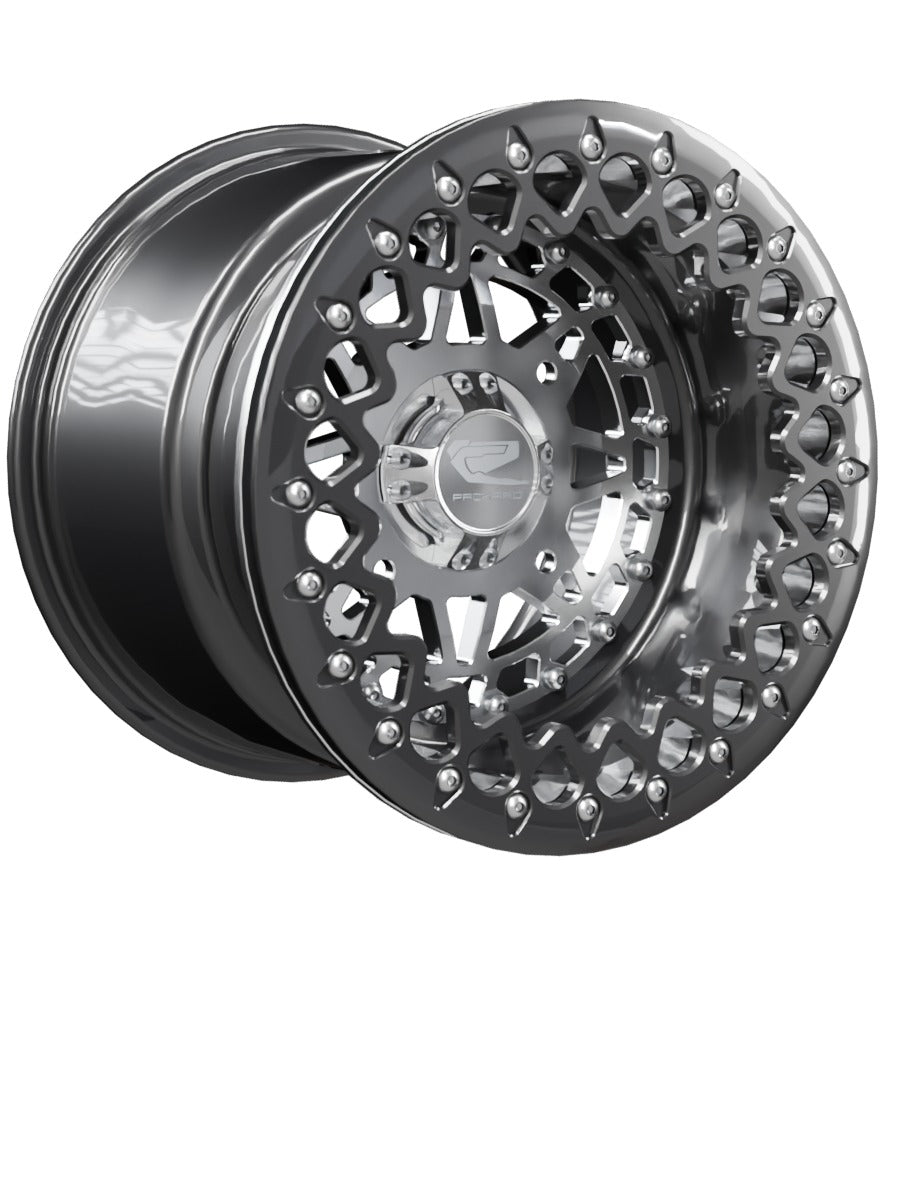 Apollo - FF Forged Beadlock - Silver - 15x11 | 4x156 / Gloss Black V.2