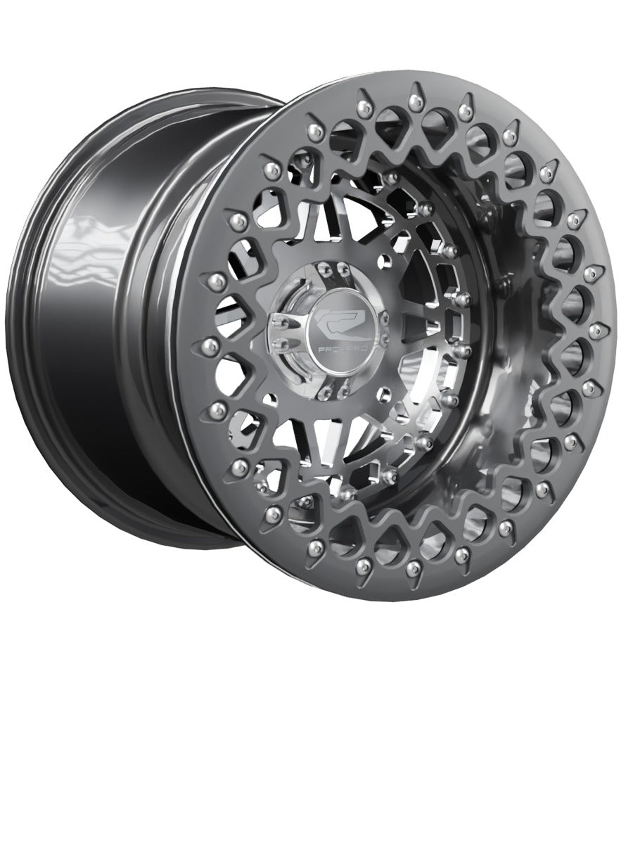 Apollo - FF Forged Beadlock - Silver - 15x11 | 4x156 / Satin Black V.2