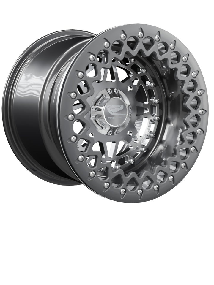 Apollo - FF Forged Beadlock - Silver - 15x11 | 4x156 / Satin Black V.2