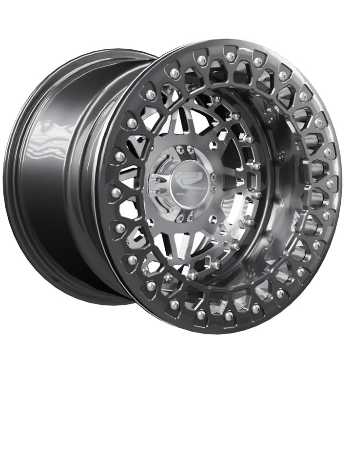 Apollo - FF Forged Beadlock - Silver - 15x11 | 4x156 / Gloss Black V.3
