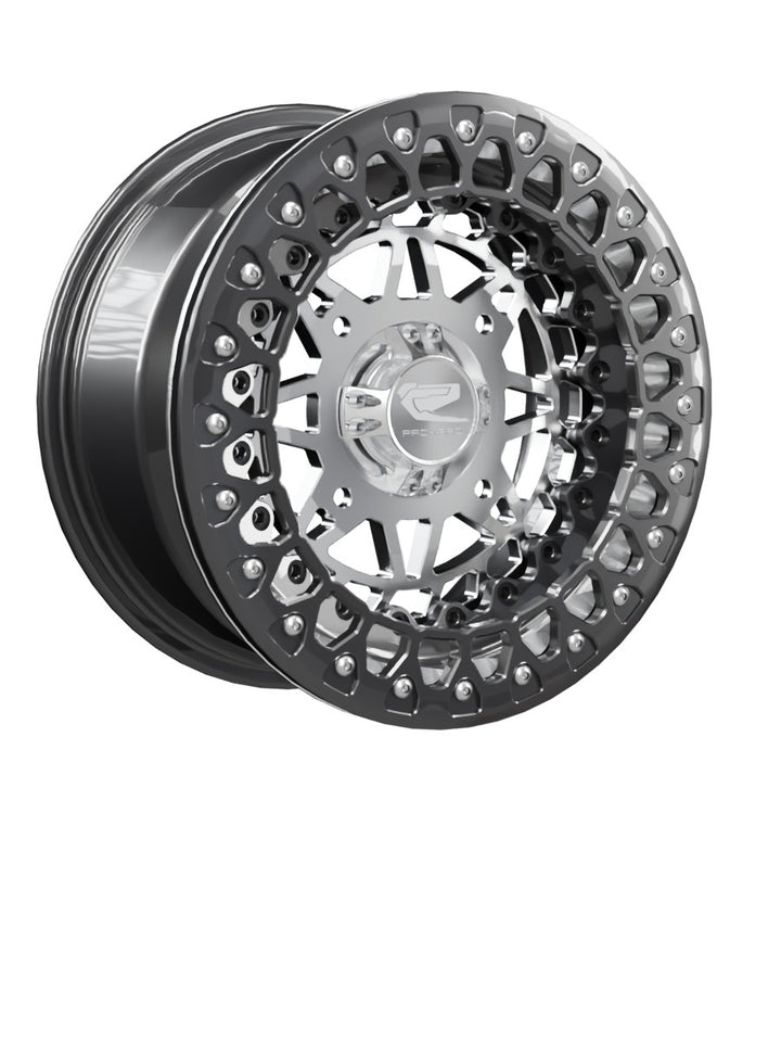 Apollo - FF Forged Beadlock - Silver - 15x7 | 4x156 / Gloss Black V.3