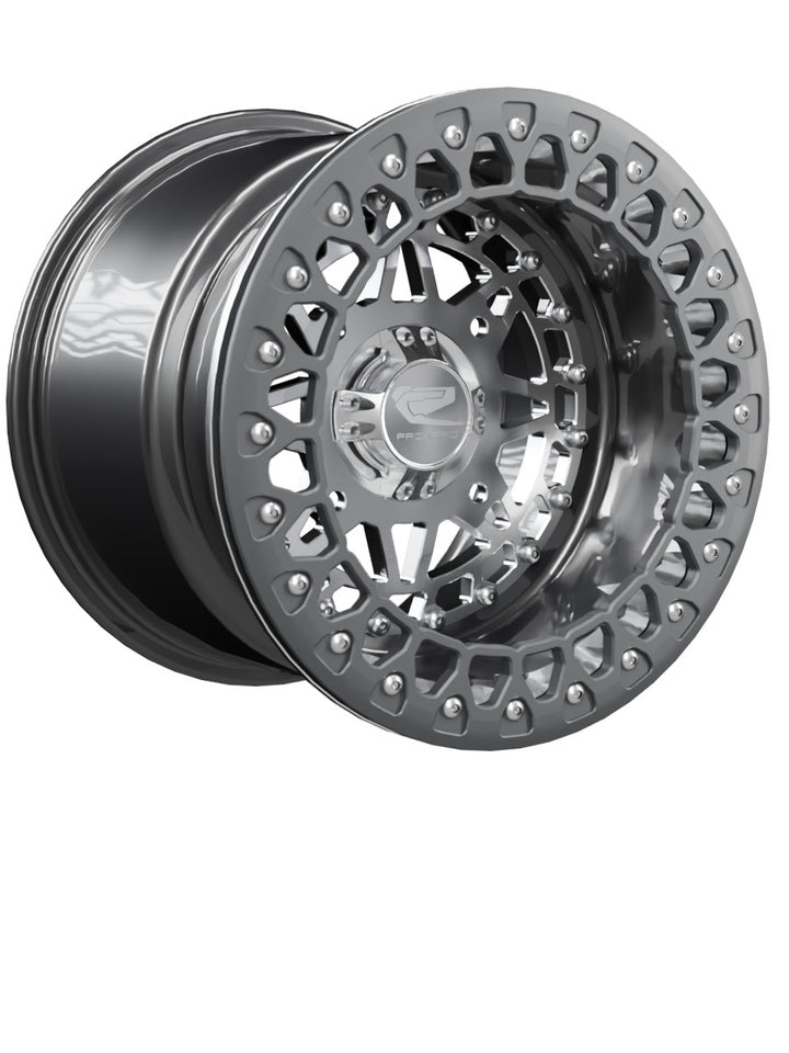 Apollo - FF Forged Beadlock - Silver - 15x11 | 4x156 / Satin Black V.3