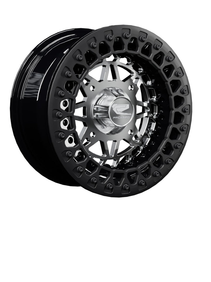 Apollo - FF Forged Beadlock - Silver - 15x7 | 4x156 / Satin Black V.3 / Spinner cap