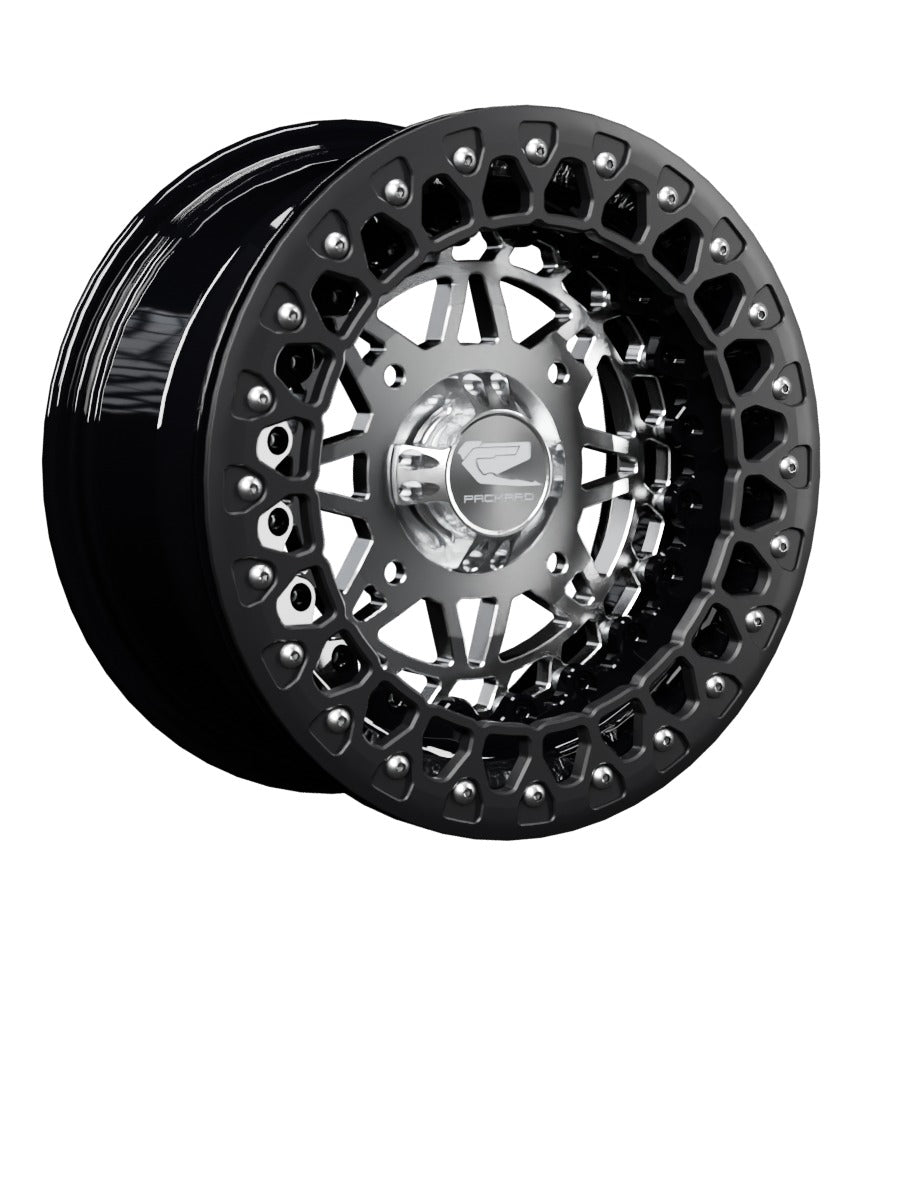 Apollo - FF Forged Beadlock - Silver - 15x7 | 4x156 / Satin Black V.3