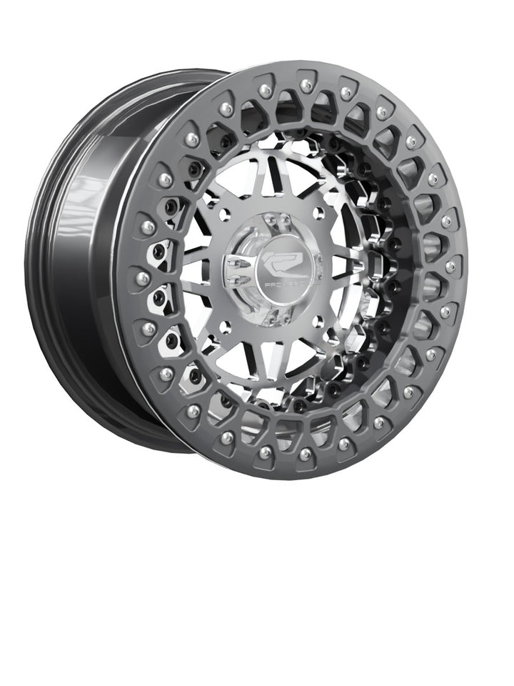 Apollo - FF Forged Beadlock - Silver - 15x7 | 4x156 / Satin Black V.3