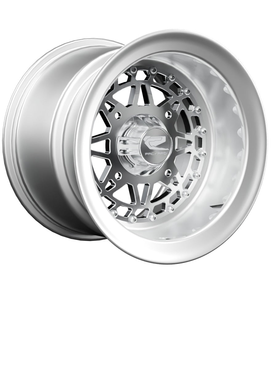 Apollo - FF Forged Polished - Silver - 15x11 | 4x156 / Spinner cap