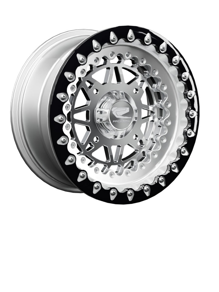 Apollo - FF Forged Polished Beadlock - Silver - 15x7 | 4x156 / Contrast Machined V.1