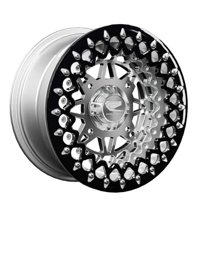 Apollo - FF Forged Polished Beadlock - Silver - 15x7 | 4x156 / Contrast Machined V.2