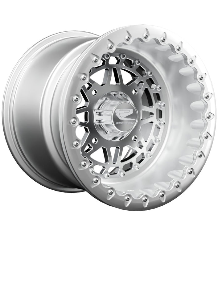Apollo - FF Forged Polished Beadlock - Silver - 15x11 | 4x156 / Polished V.1 / Spinner cap