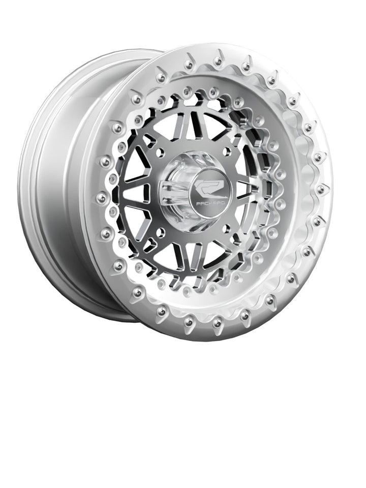 Apollo - FF Forged Polished Beadlock - Silver - 15x7 | 4x156 / Polished V.1 / Spinner cap
