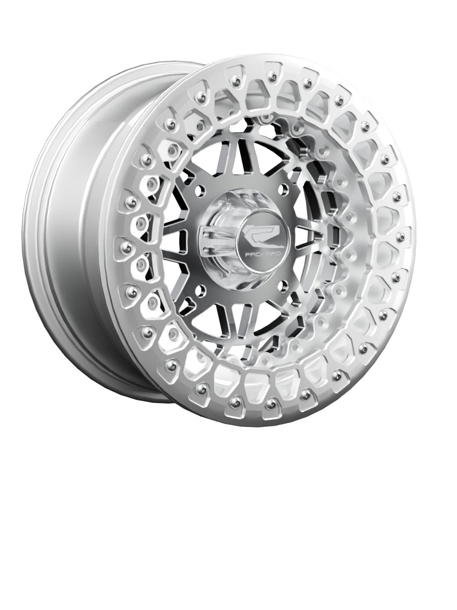 Apollo - FF Forged Polished Beadlock - Silver - 15x7 | 4x156 / Polished V.3 / Spinner cap