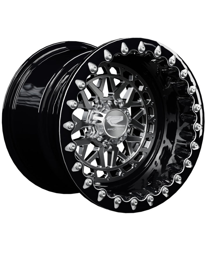 Apollo - FF Forged Beadlock - Silver RZR Pro R 5x4.5 - 15x11 | 5X4.5 / Contrast Machined V.1