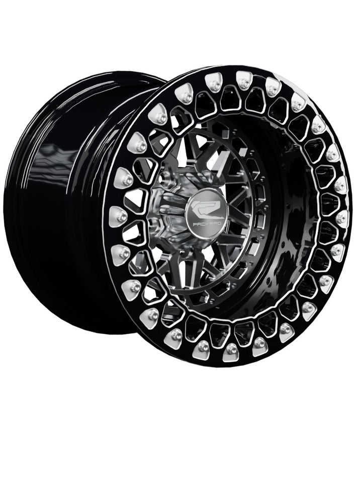 Apollo - FF Forged Beadlock - Silver RZR Pro R 5x4.5 - 15x11 | 5X4.5 / Contrast Machined V.2 / Spinner cap