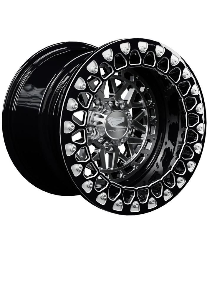 Apollo - FF Forged Beadlock - Silver RZR Pro R 5x4.5 - 15x11 | 5X4.5 / Contrast Machined V.2