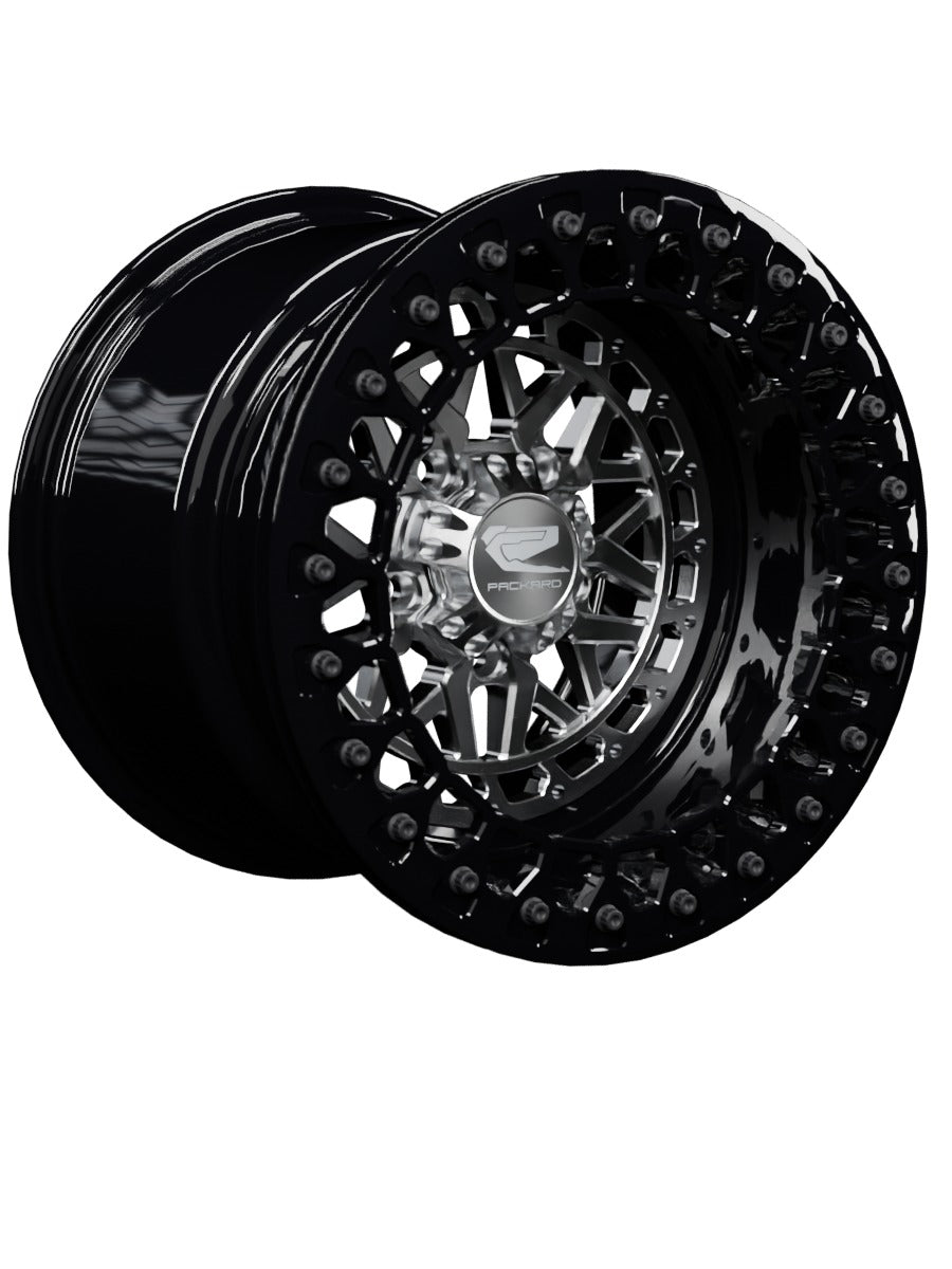 Apollo - FF Forged Beadlock - Silver RZR Pro R 5x4.5 - 15x11 | 5X4.5 / Gloss Black V.2