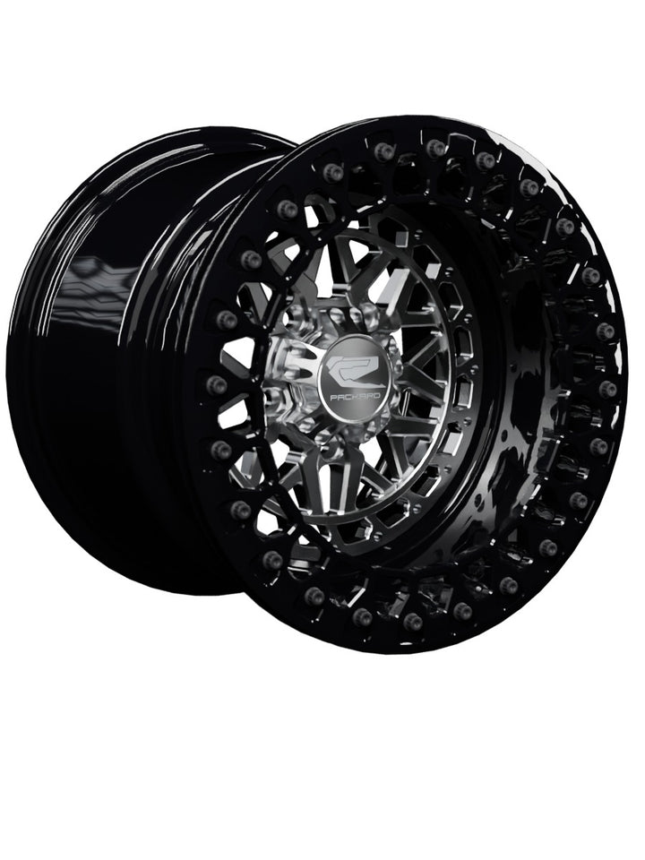 Apollo - FF Forged Beadlock - Silver RZR Pro R 5x4.5 - 15x11 | 5X4.5 / Gloss Black V.2