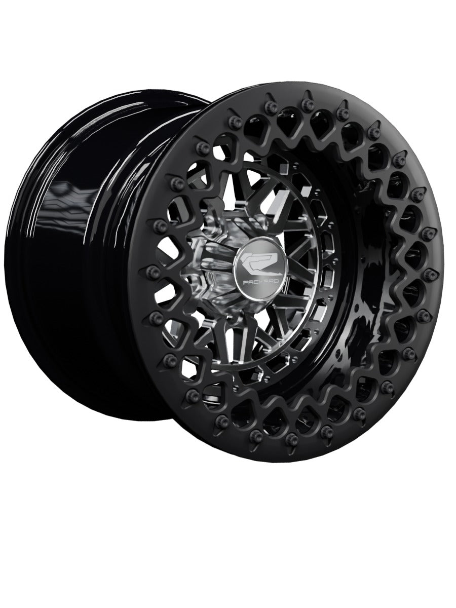 Apollo - FF Forged Beadlock - Silver RZR Pro R 5x4.5 - 15x11 | 5X4.5 / Satin Black V.3 / Spinner cap