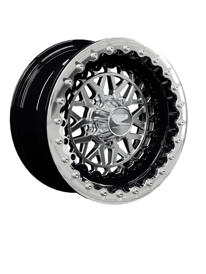Apollo - FF Forged Beadlock - Silver RZR Pro R 5x4.5 - 15x7 | 5X4.5 / Polished V.1 / Spinner cap