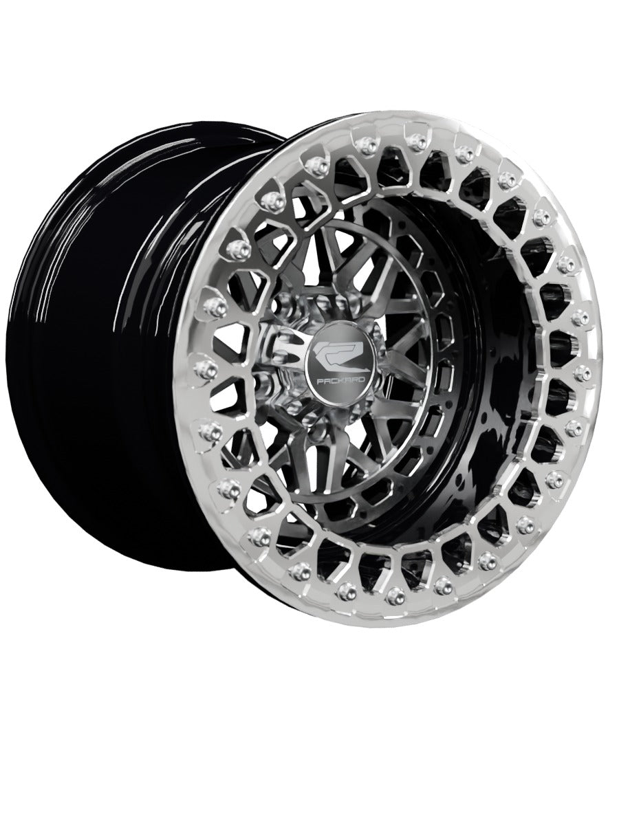 Apollo - FF Forged Beadlock - Silver RZR Pro R 5x4.5 - 15x11 | 5X4.5 / Polished V.2