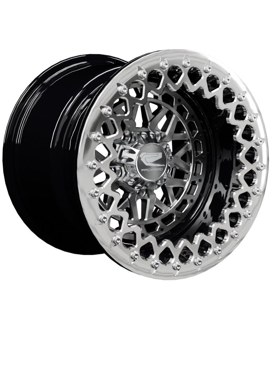 Apollo - FF Forged Beadlock - Silver RZR Pro R 5x4.5 - 15x11 | 5X4.5 / Polished V.3