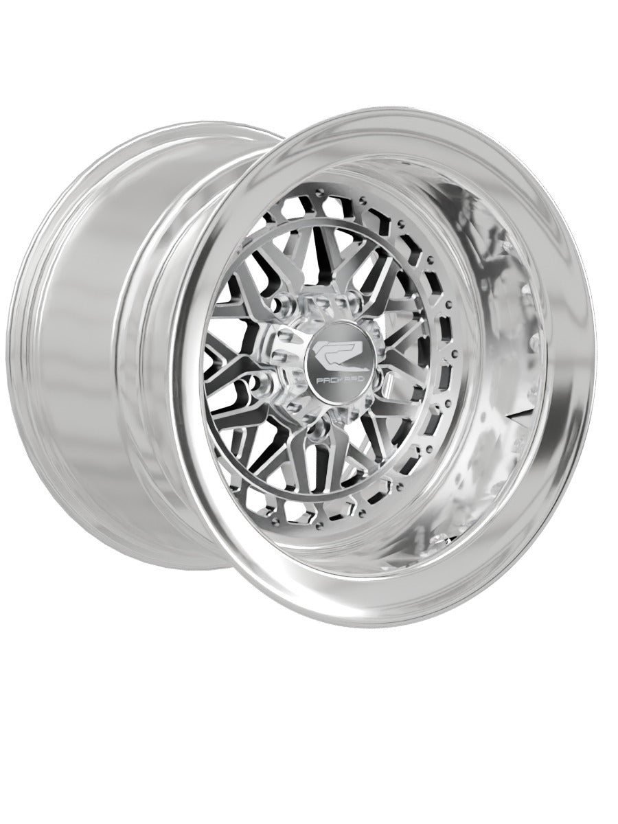 Apollo - FF Forged Polished - Silver RZR Pro R 5x4.5 - 15x11 | 5x4.5 / No