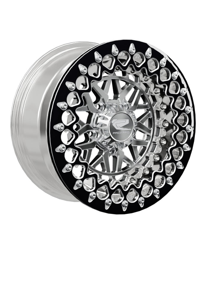 Apollo - FF Forged Polished Beadlock - Silver RZR Pro R 5x4.5 - 15x7 | 5X4.5 / Contrast Machined V.3 / No