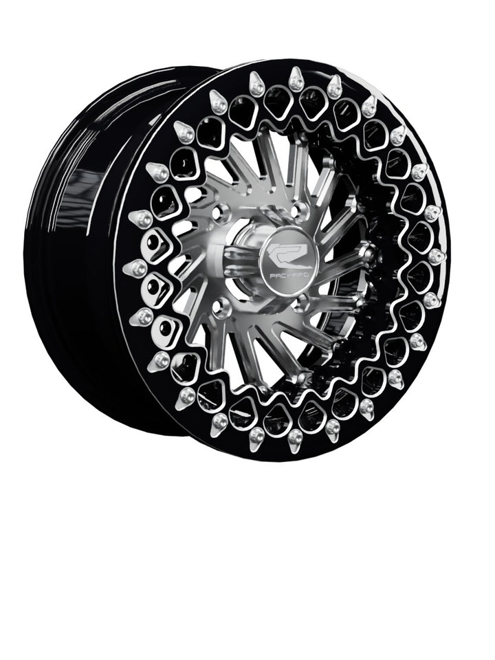 Cyclone - FF Forged Beadlock - Silver - 15x7 | 4x136 / Contrast Machined V.2 / Spinner cap