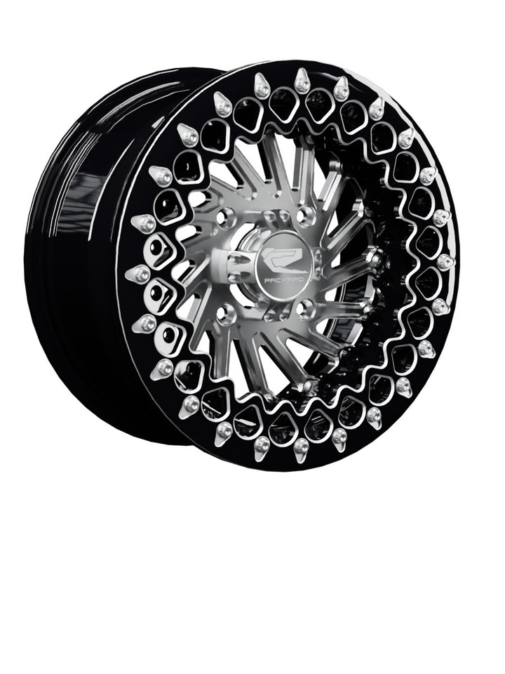 Cyclone - FF Forged Beadlock - Silver - 15x7 | 4x136 / Contrast Machined V.2