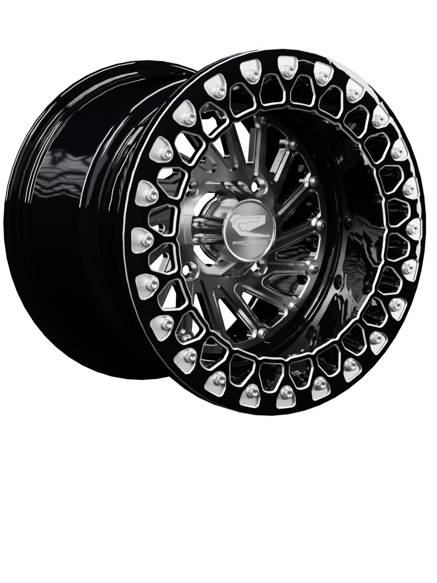 Cyclone - FF Forged Beadlock - Silver - 15x11 | 4x136 / Contrast Machined V.3 / Spinner cap