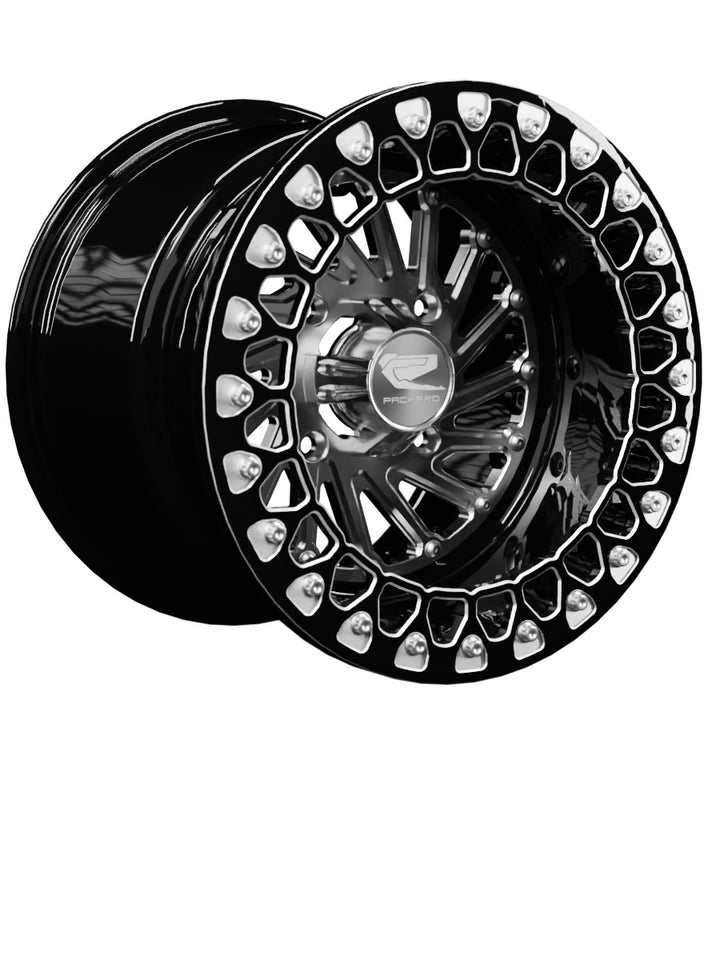 Cyclone - FF Forged Beadlock - Silver - 15x11 | 4x136 / Contrast Machined V.3 / Spinner cap