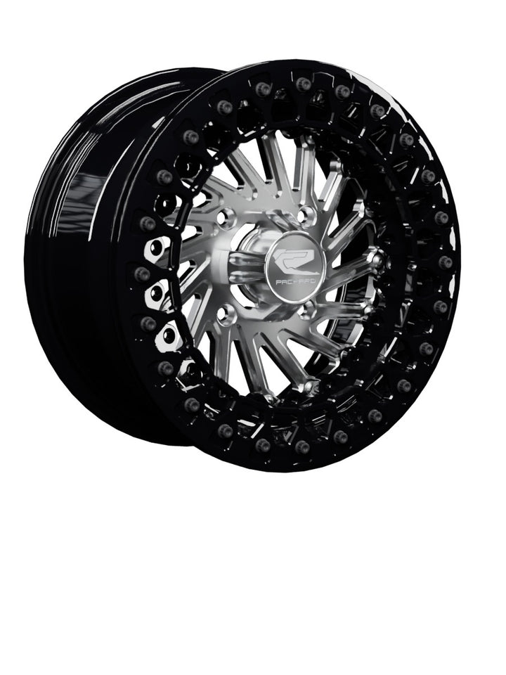 Cyclone - FF Forged Beadlock - Silver - 15x7 | 4x136 / Gloss Black V.3 / Spinner cap
