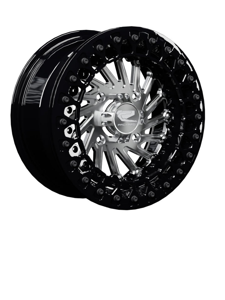 Cyclone - FF Forged Beadlock - Silver - 15x7 | 4x136 / Gloss Black V.3