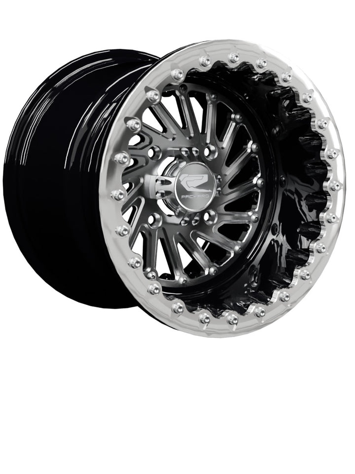 Cyclone - FF Forged Beadlock - Silver - 15x11 | 4x136 / Polished V.1