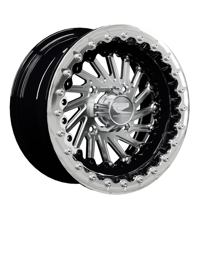 Cyclone - FF Forged Beadlock - Silver - 15x7 | 4x136 / Polished V.1 / Spinner cap