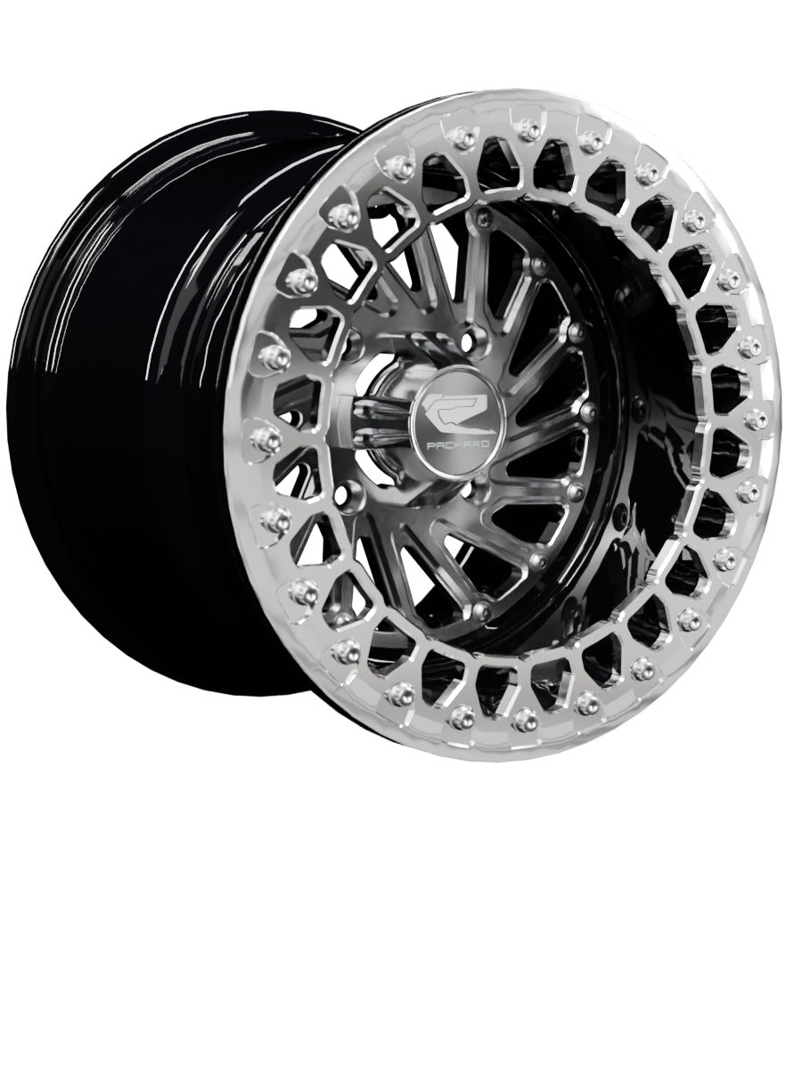 Cyclone - FF Forged Beadlock - Silver - 15x11 | 4x136 / Polished V.3 / Spinner cap