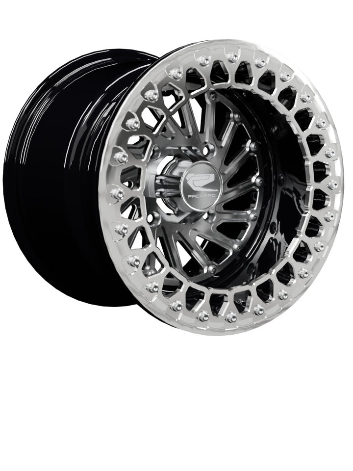Cyclone - FF Forged Beadlock - Silver - 15x11 | 4x136 / Polished V.3 / Spinner cap