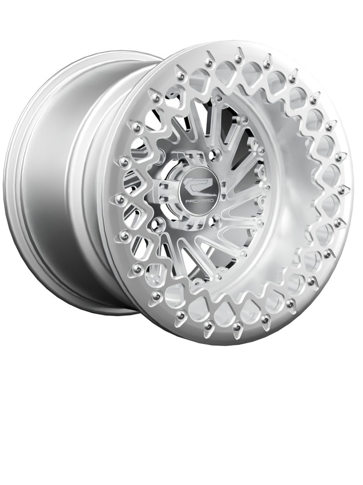 Cyclone - FF Forged Polished Beadlock - Silver - 15x11 | 4x136 / Polished V.2