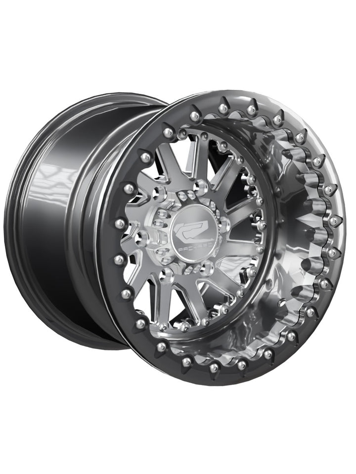 Cyclone - FF Forged Beadlock - Silver Maverick R 6x139.7 - 15x11 | 6X139.7 / Gloss Black V.1