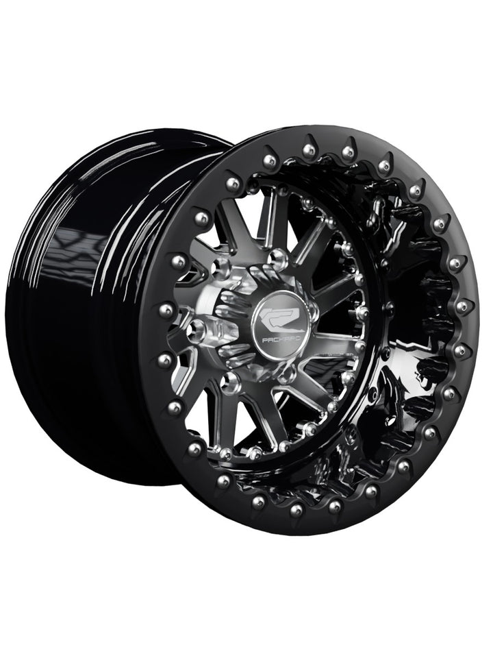 Cyclone - FF Forged Beadlock - Silver Maverick R 6x139.7 - 15x11 | 6X139.7 / Satin Black V.1 / Spinner cap