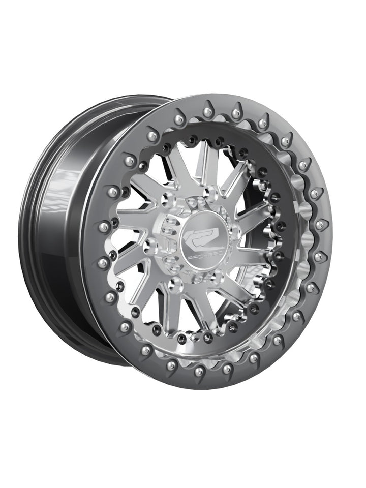 Cyclone - FF Forged Beadlock - Silver Maverick R 6x139.7 - 15x7 | 6X139.7 / Satin Black V.1