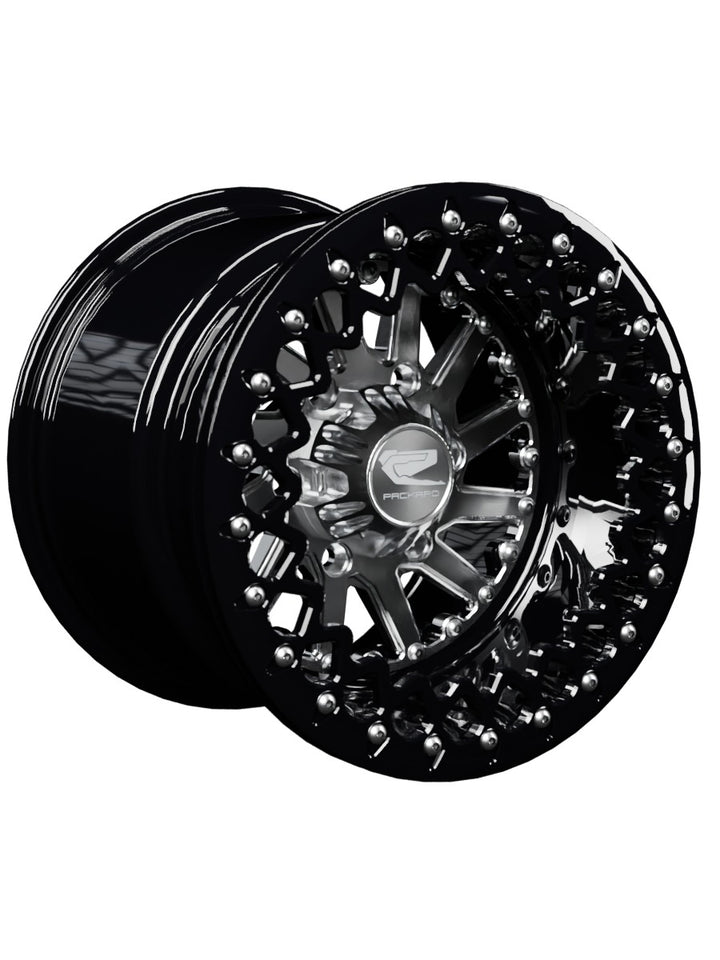 Cyclone - FF Forged Beadlock - Silver Maverick R 6x139.7 - 15x11 | 6X139.7 / Gloss Black V.2 / Spinner cap