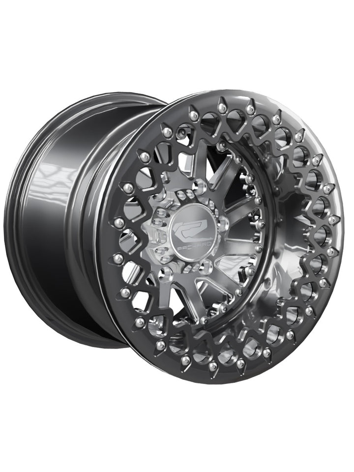 Cyclone - FF Forged Beadlock - Silver Maverick R 6x139.7 - 15x11 | 6X139.7 / Gloss Black V.2