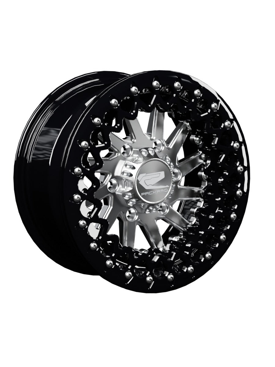 Cyclone - FF Forged Beadlock - Silver Maverick R 6x139.7 - 15x7 | 6X139.7 / Gloss Black V.2