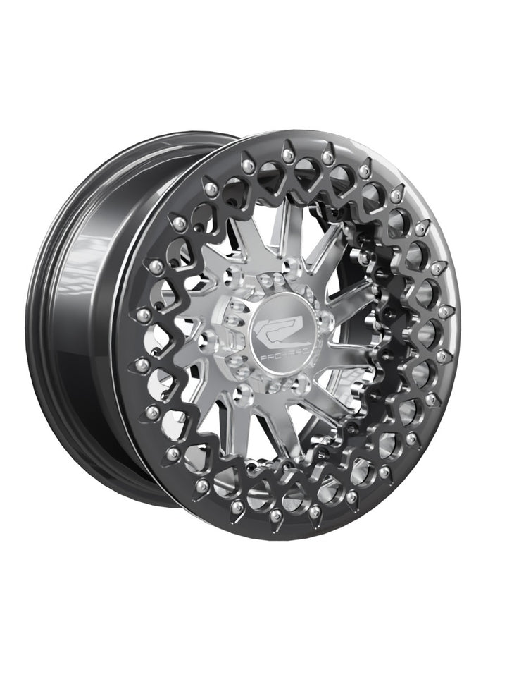 Cyclone - FF Forged Beadlock - Silver Maverick R 6x139.7 - 15x7 | 6X139.7 / Gloss Black V.2