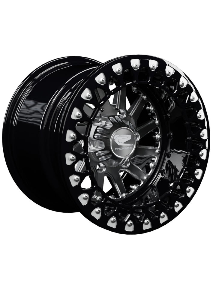 Cyclone - FF Forged Beadlock - Silver Maverick R 6x139.7 - 15x11 | 6X139.7 / Contrast Machined V.3 / Spinner cap
