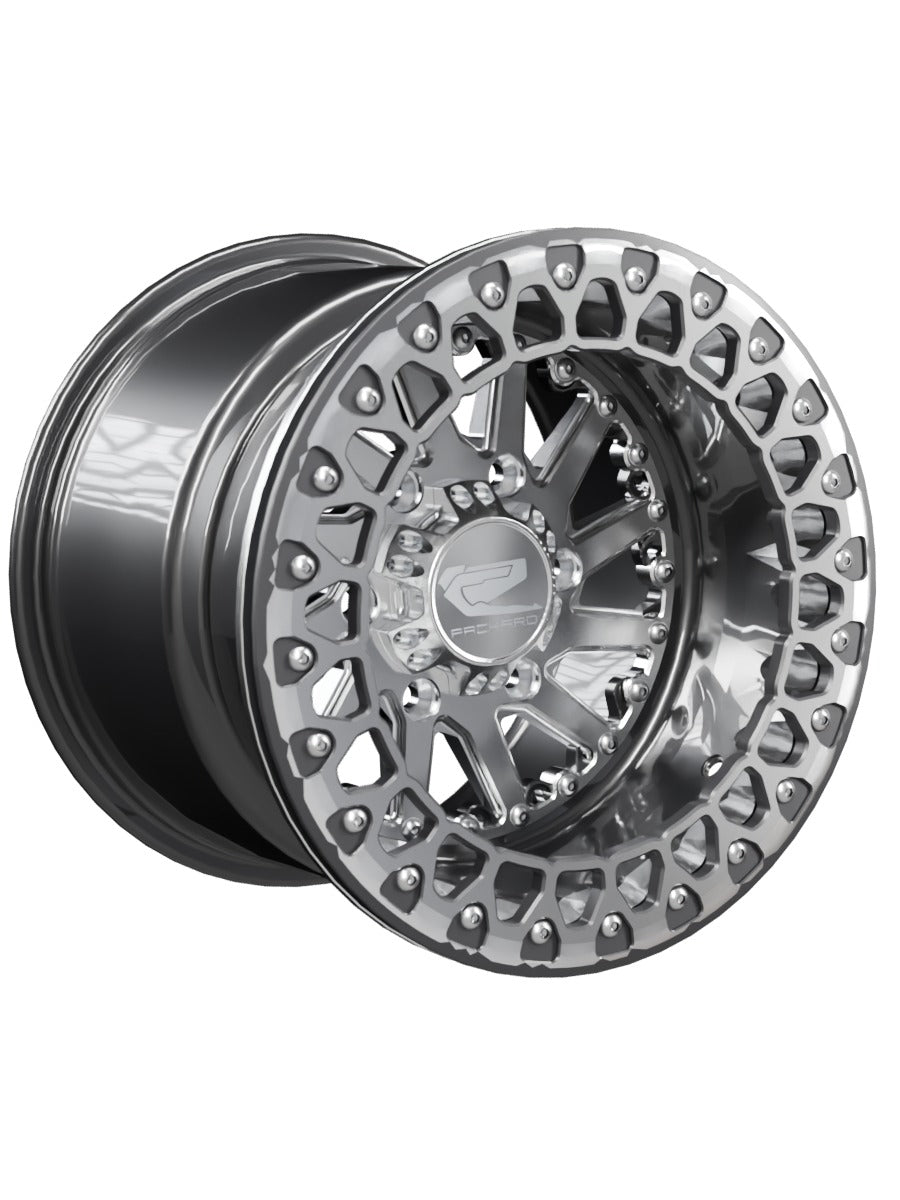 Cyclone - FF Forged Beadlock - Silver Maverick R 6x139.7 - 15x11 | 6X139.7 / Contrast Machined V.3